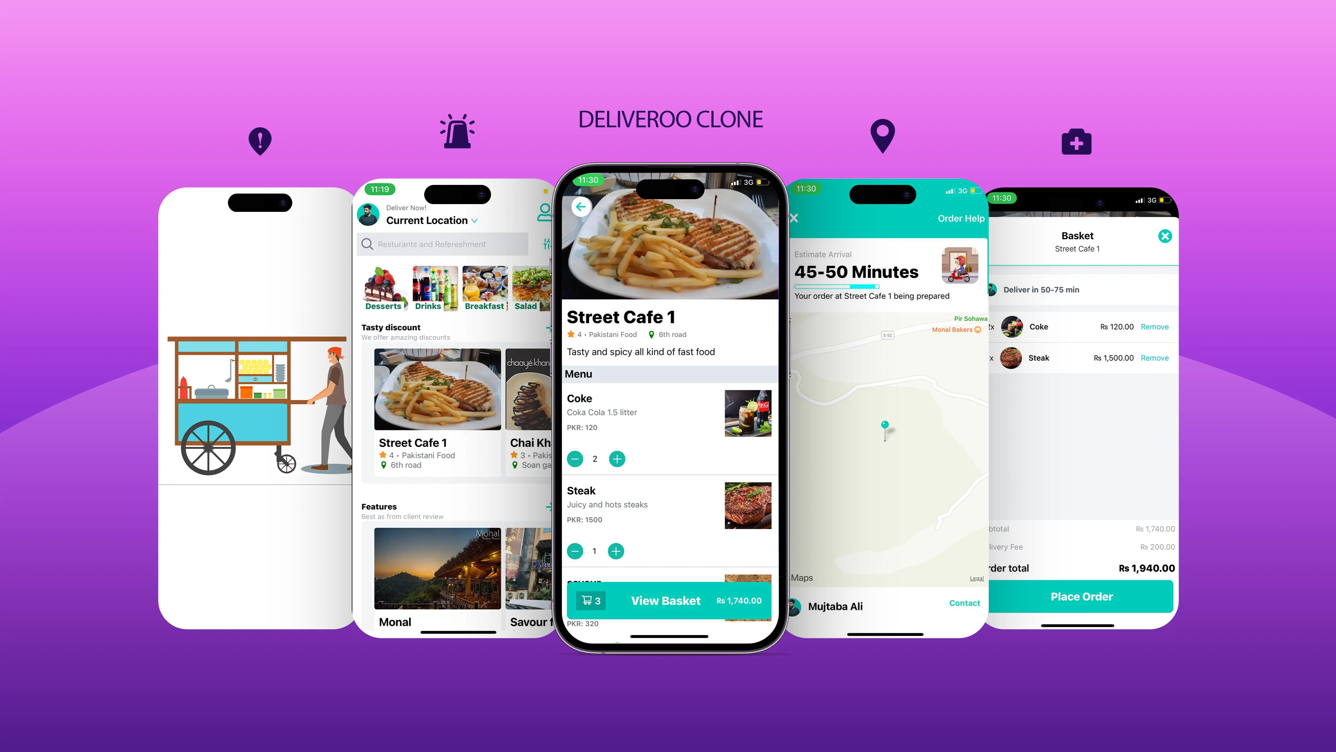 Deliveroo Clone